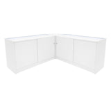 "APOLLO" Set med LED-belysta Butiksmoduler LM60+ 2x K1500 – Vit