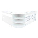 "DEMETER" Set med LED-belysta Butiksmoduler LM60+K1500+B1500 – Vit