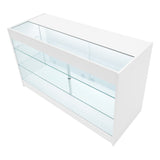 "ARIES" Set med LED-belysta Butiksmoduler CM60 + 2xK1500 + TB60 – Vit