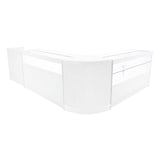"GRAVITY" Set med LED-belysta Butiksmoduler CM60 + B1500 + C1500 + TB60 – Vit