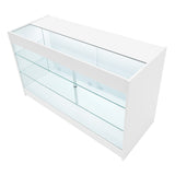 "POLARIS" Set med LED-belysta Butiksmoduler CM60 + B1500 + K1500 + TB60 – Vit