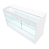 "VEGA" Set med LED-belysta Butiksmoduler CM60 + K1500 + C1500 + TB60 – Vit