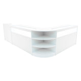 "SAGITTARIUS " Set med LED-belysta Butiksmoduler LM60 + 2xB1500 + TB60 – Vit