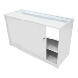 "ASTRO" Set med LED-belysta Butiksmoduler LM60 + 2xK1500 + TB60 – Vit
