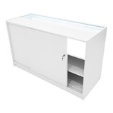 "THEIA" Set med LED-belysta Butiksmoduler LM60 + K1500 + C1500 + TB60 – Vit