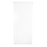 Platt enkelpelarradiator i vit färg, 1600 x 700 mm, med släta ytor och vertikala ribbor för effektiv värmefördelning