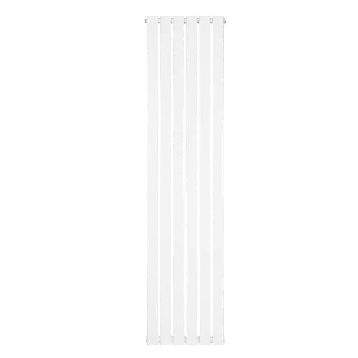 Platt enkelpelarradiator i vit färg, 1800 x 420 mm, med släta ytor och moderna linjer som passar i olika inredningar