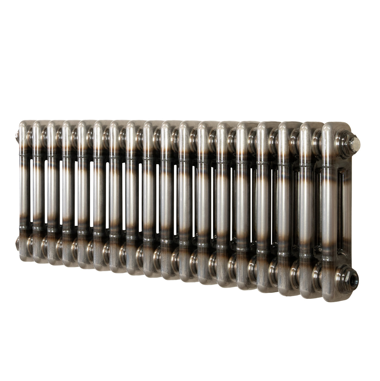 Traditionell 2-kolumn Radiator – 300 x 830 mm – Råmetall