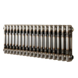 Traditionell 2-kolumn Radiator – 300 x 830 mm – Råmetall