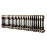 Traditionell 2-kolumn radiator – 300 x 1190 mm – Råmetall