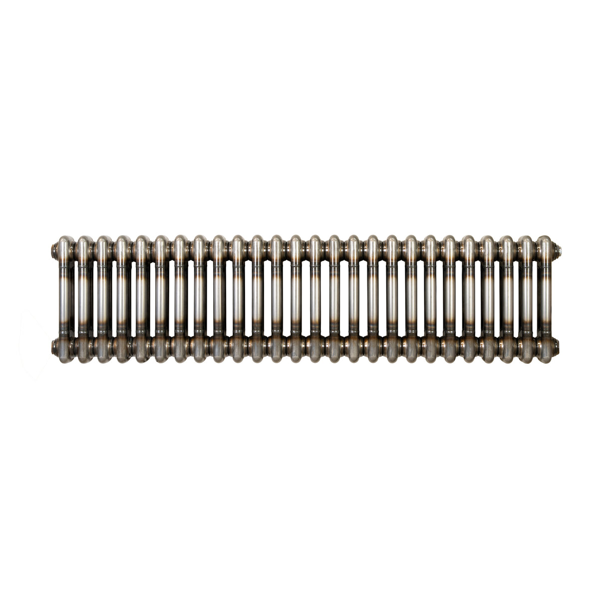Traditionell 2-kolumn radiator – 300 x 1190 mm – Råmetall
