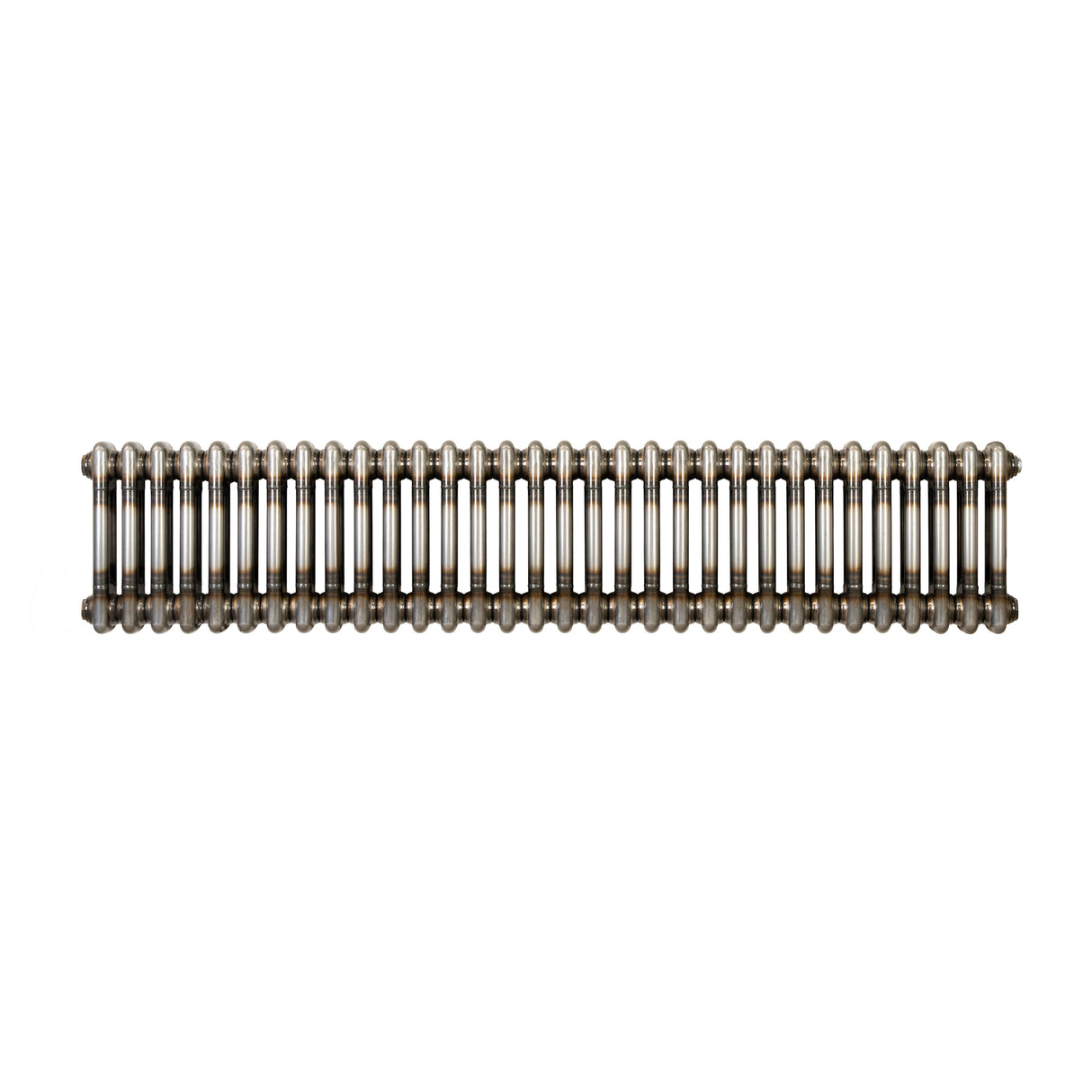 Traditionell 2-kolumnsradiator – 300 x 1460 mm – Råmetall