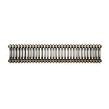 Traditionell 2-kolumnsradiator – 300 x 1460 mm – Råmetall