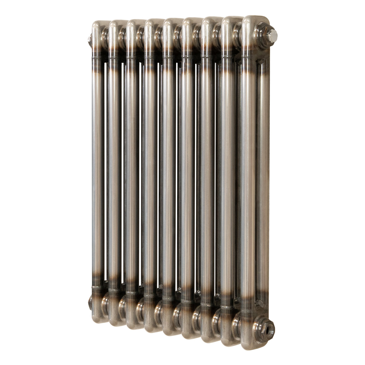 Traditionell 2-kolumnsradiator – 600 x 425 mm – Råmetall