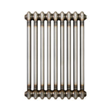 Traditionell 2-kolumnsradiator – 600 x 425 mm – Råmetall