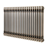 Traditionell 2-kolumnsradiator – 600 x 1010 mm – Råmetall