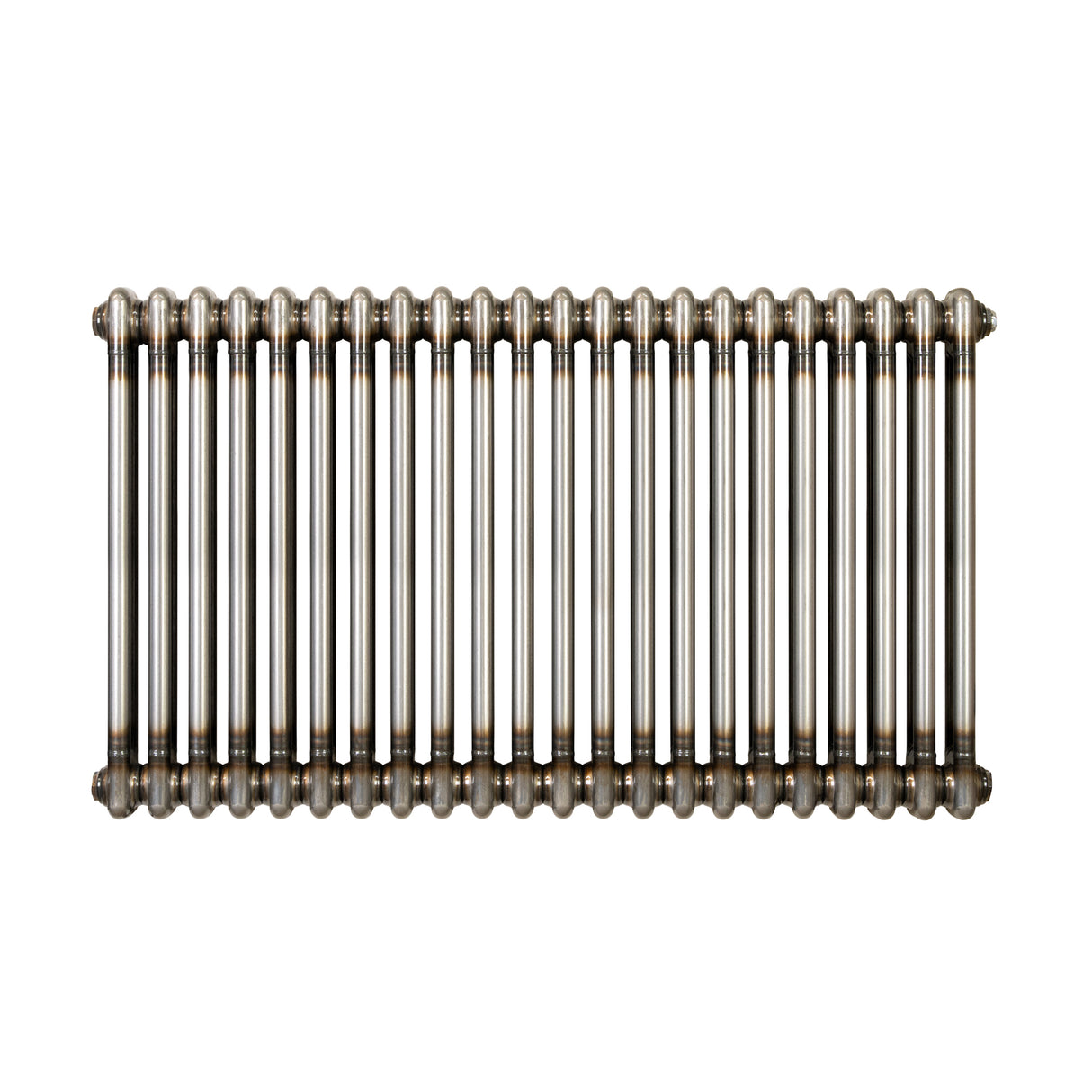Traditionell 2-kolumnsradiator – 600 x 1010 mm – Råmetall