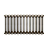 Traditionell 2-kolumnsradiator – 600 x 1190 mm – Råmetall
