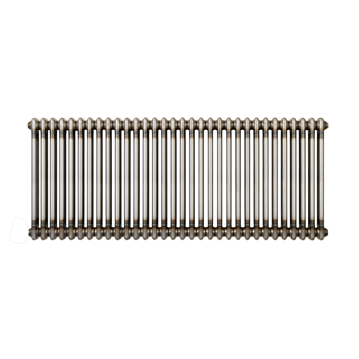 Traditionell 2-kolumnsradiator – 600 x 1460 mm – Råmetall