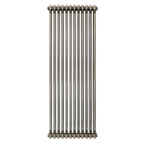 Traditionell 2-kolumnsradiator – 1500 x 560 mm – Råmetall