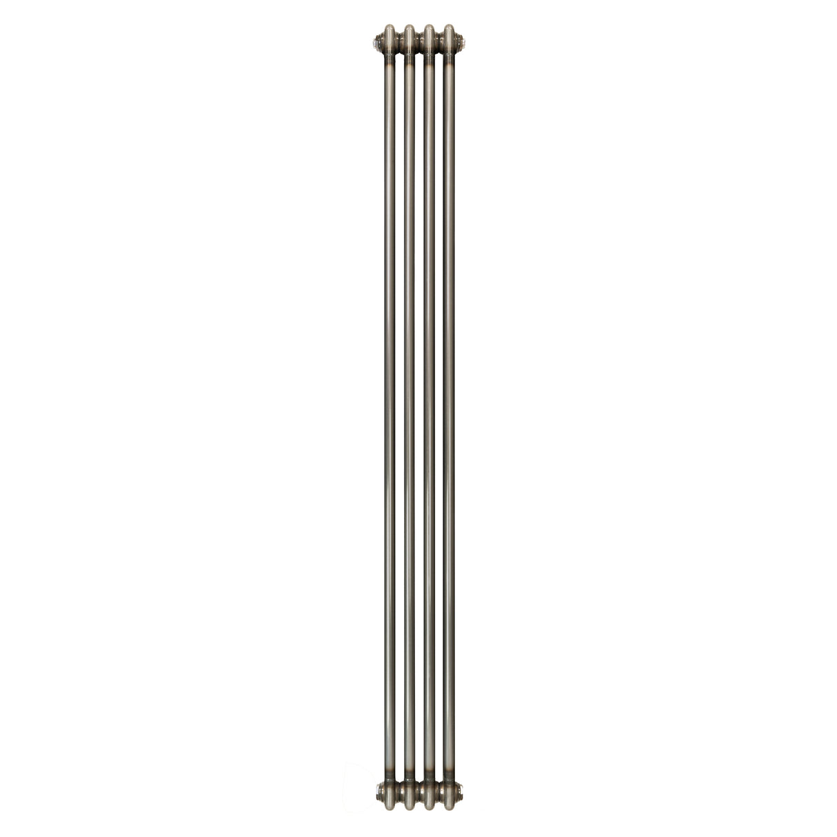 Traditionell 2-kolumnsradiator – 1800 x 200 mm – Råmetall