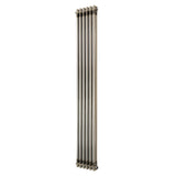 Traditionell 2-kolumnsradiator – 1800 x 290 mm – Råmetall