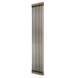 Traditionell 2-kolumnsradiator – 1800 x 380 mm – Råmetall