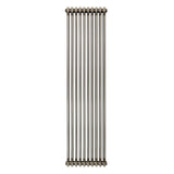 Traditionell 2-kolumnsradiator – 1800 x 470 mm – Råmetall