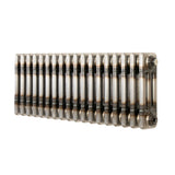 Traditionell 3-kolumnsradiator – 300 x 830 mm – Råmetall