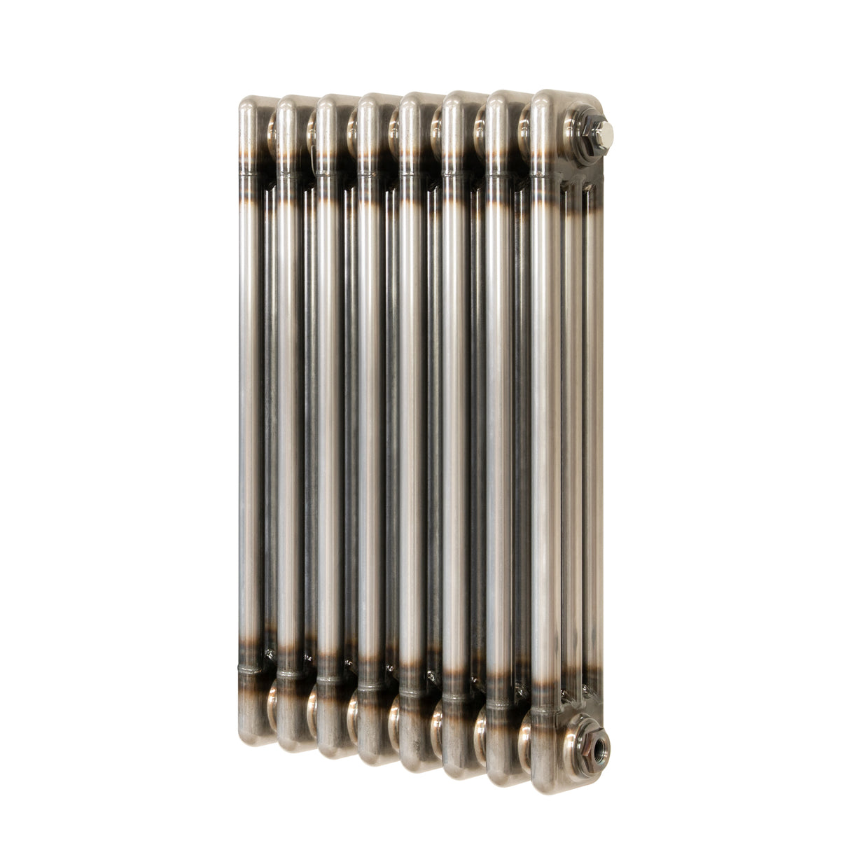 Traditionell 3-kolumnsradiator – 600 x 425 mm – Råmetall