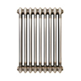 Traditionell 3-kolumnsradiator – 600 x 425 mm – Råmetall