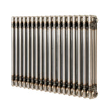 Traditionell 3-kolumnsradiator – 600 x 830 mm – Råmetall