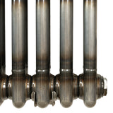 Traditionell 3-kolumnsradiator – 600 x 830 mm – Råmetall