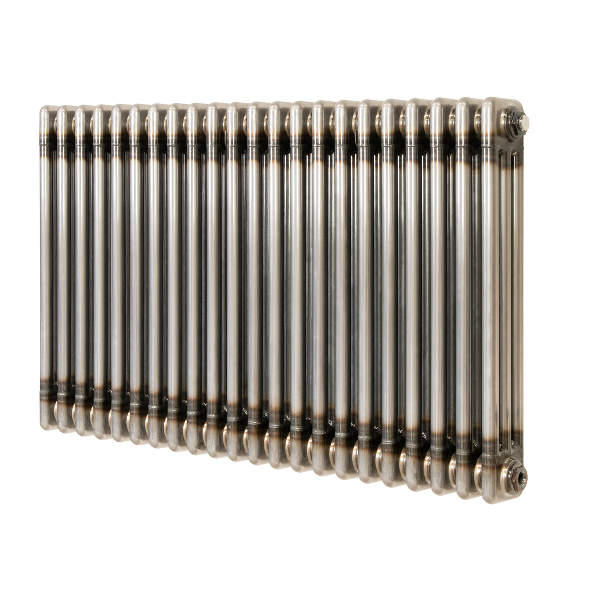 Traditionell 3-kolumnsradiator – 600 x 1010 mm – Råmetall