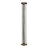 Traditionell 3-kolumnsradiator – 1500 x 200 mm – Råmetall