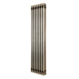 Traditionell 3-kolumnsradiator – 1500 x 380 mm – Råmetall