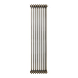 Traditionell 3-kolumnsradiator – 1500 x 380 mm – Råmetall