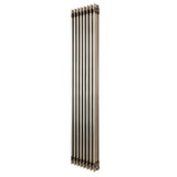 Traditionell 3-kolumnsradiator – 1800 x 380 mm – Råmetall