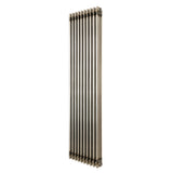 Traditionell 3-kolumnsradiator – 1800 x 470 mm – Råmetall