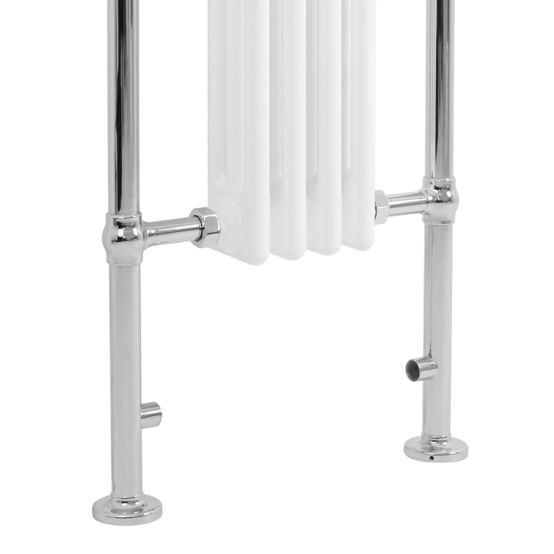 Traditionell Handdukstork – 950mm x 480mm – Vit
