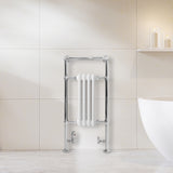 Traditionell Handdukstork – 950mm x 480mm – Vit