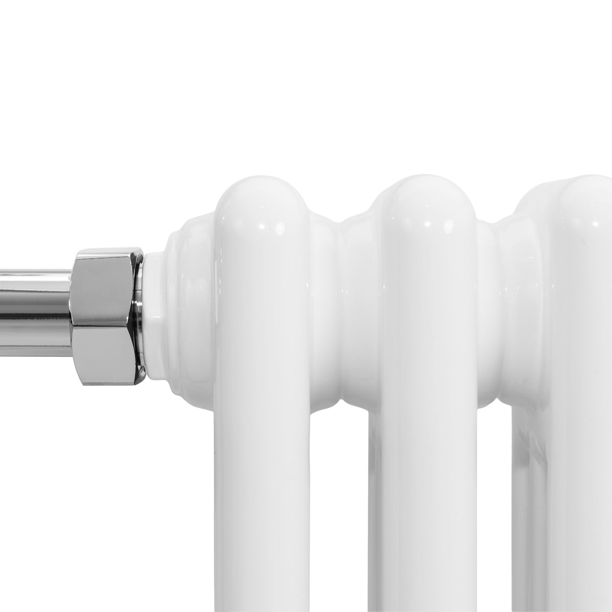Traditionell Handdukstork – 950mm x 480mm – Vit