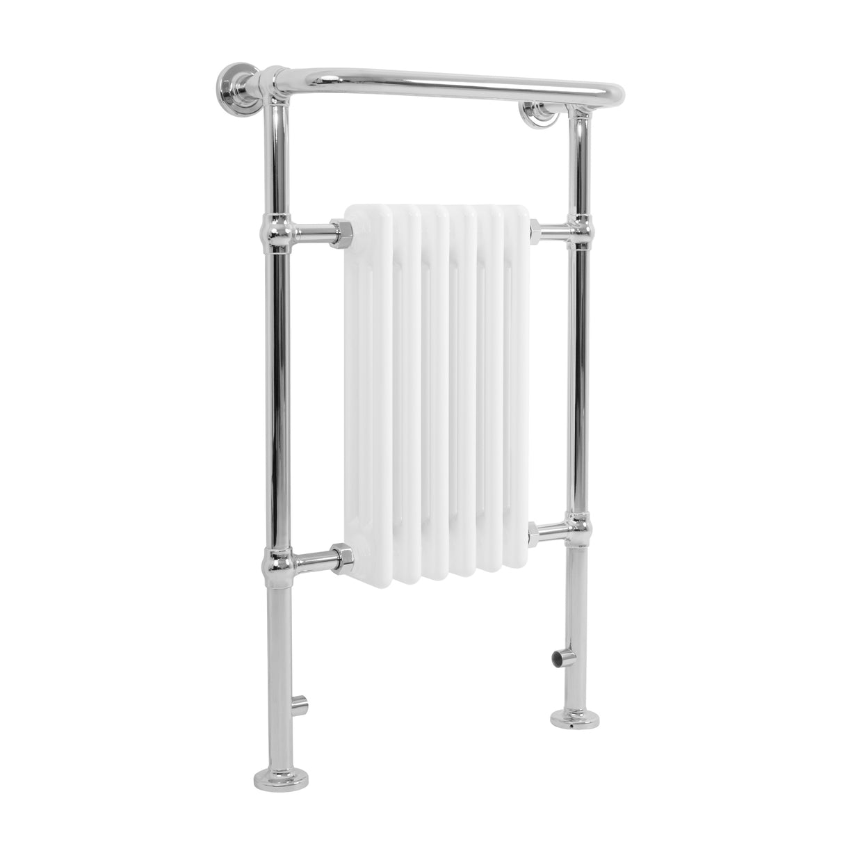 Traditionell Handdukstork – 950mm x 570mm – Vit