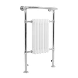 Traditionell Handdukstork – 950mm x 570mm – Vit
