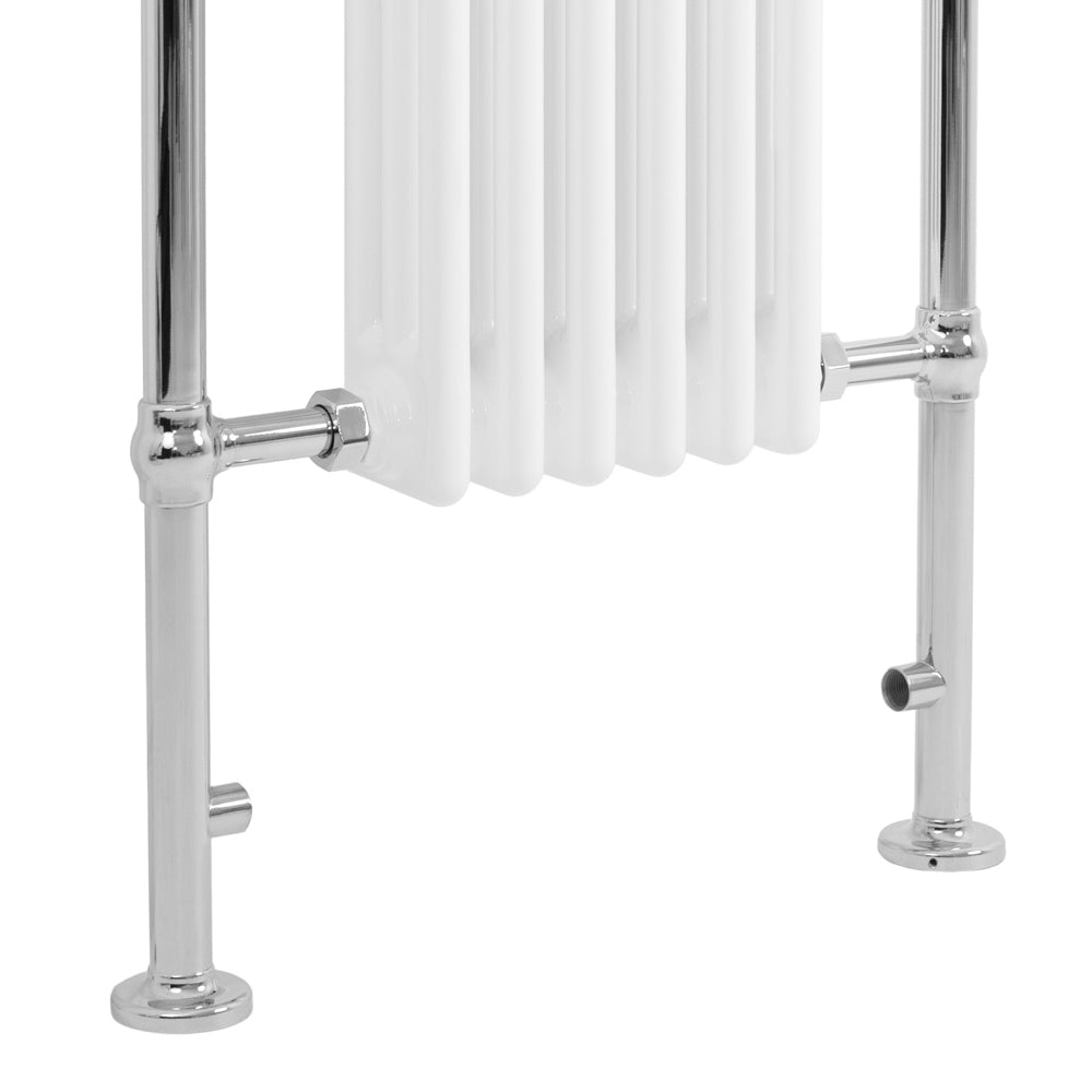 Traditionell Handdukstork – 950mm x 570mm – Vit