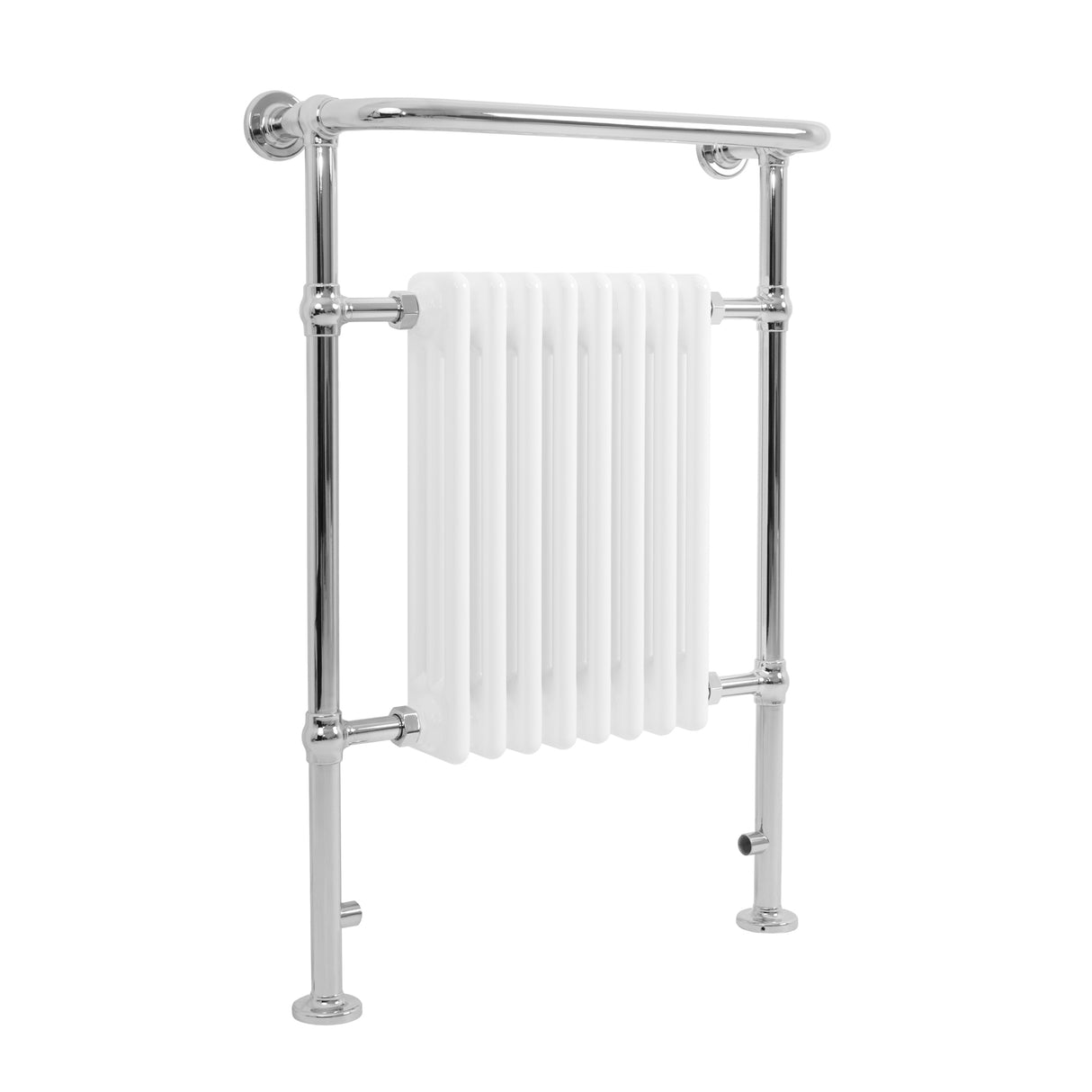 Traditionell Handdukstork – 950mm x 660mm – Vit
