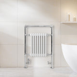 Traditionell Handdukstork – 950mm x 660mm – Vit