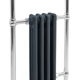 Traditionell Handdukstork – 950mm x 480mm – Antracitgrå