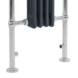 Traditionell Handdukstork – 950mm x 480mm – Antracitgrå