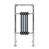 Traditionell Handdukstork – 950mm x 480mm – Antracitgrå